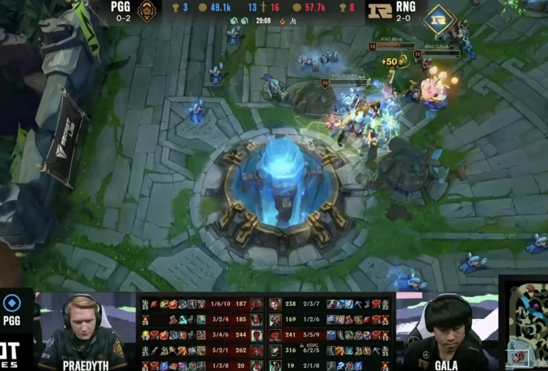 RNG1比0再赢PGG队员表现引发热议网友Gala太强了