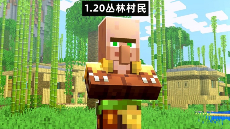 社区建议我的世界1.20会加入丛林村庄聊聊mc的隐世村民
